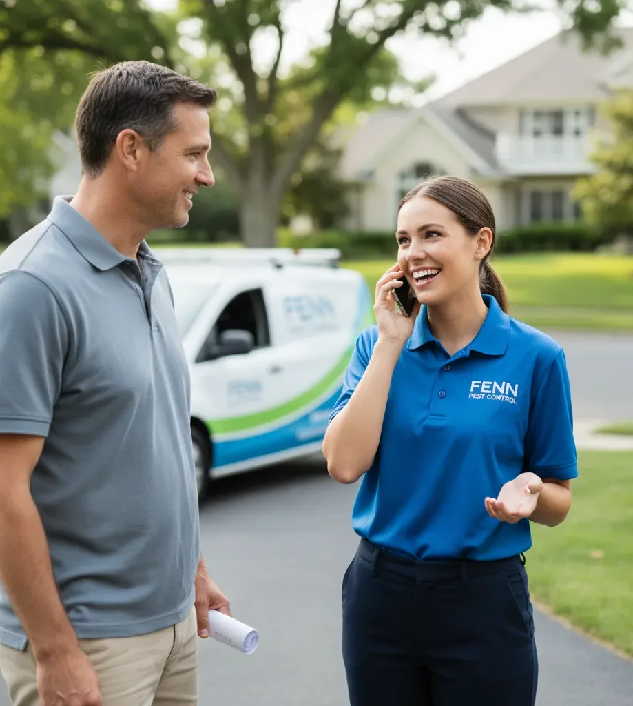 Fenn Pest Control customer support in Foley